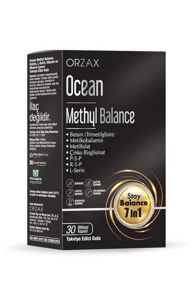 OCEAN METHYL BALANCE 60 CAPS BITKISEL CAP. ürün görseli 1