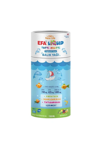 NEW LIFE EFA LIQUID TUTTİ FRUTTİ ürün görseli 1