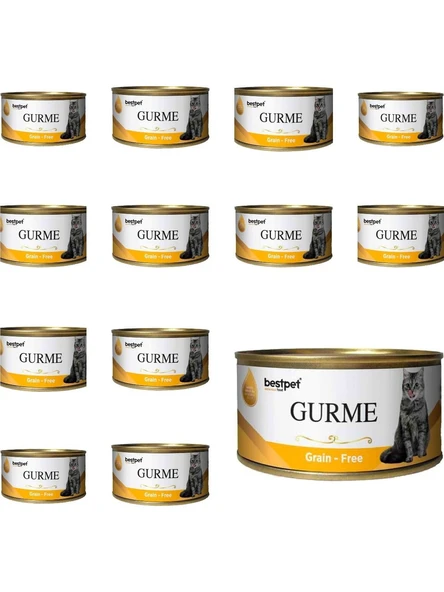 Bestpet Gurme Kedi Konservesi Tavuklu 85gr - 12'li ürün görseli 1
