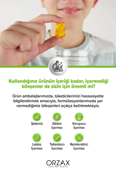 OCEAN GUMMIES DEFENCE KIDS 60 CIGNEME - Resim 6