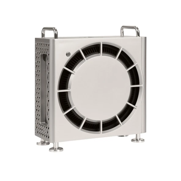 Mac Mini M4 M4 Pro uyumlu TPU kırılmaz dikey kılıf delikli soğutma standı metal ayak kulp ürün görseli 1