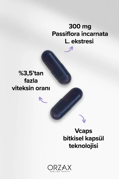 OCEAN PASSIFLORA 300 MG 30 KAP - Resim 3