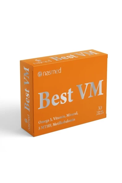 NASMED BEST VM2 TURUNCU 30 YUM KAP ürün görseli 1