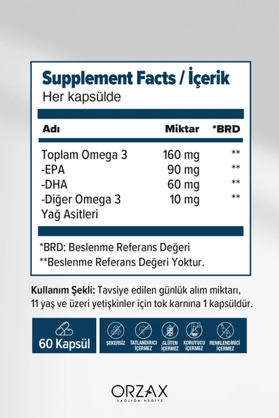 OCEAN 500 MG 60 KAPSUL - Resim 2