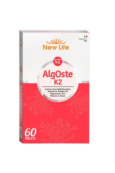 NEW LIFE ALGOSTE K2 60 TABLET ürün görseli 1