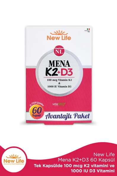 NEW LIFE MENA K2 60 KAPSUL ürün görseli 1