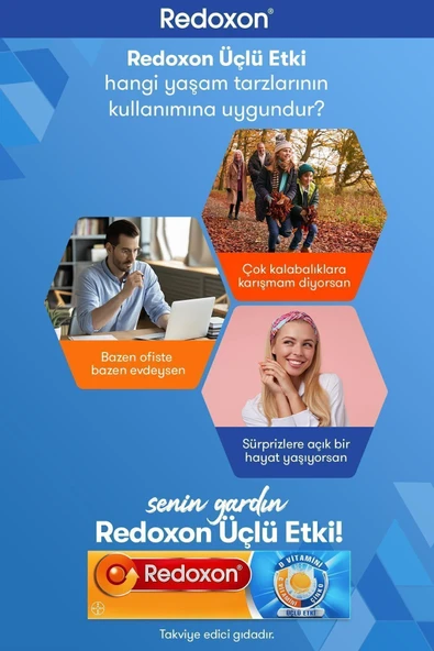REDOXON 3 LU ETKI 15 EFF TAB - Resim 8