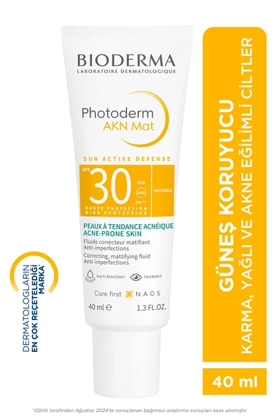 BIODERMA PHOTODERM AKN MAT SPF30 40 ML ürün görseli 1