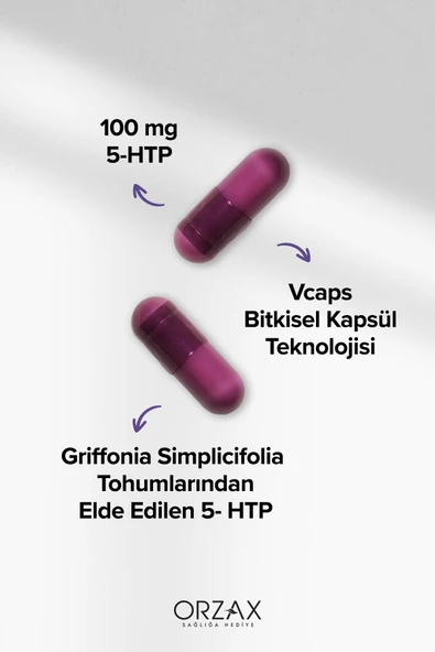OCEAN 5 HTP 100 MG 30 KAPSUL - Resim 3