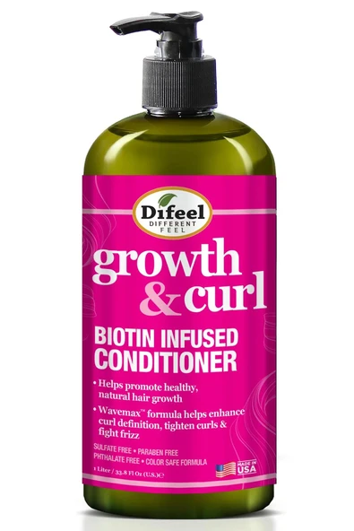 Difeel Growth & Curl Biotin Saç Kremi 1LT ürün görseli 1