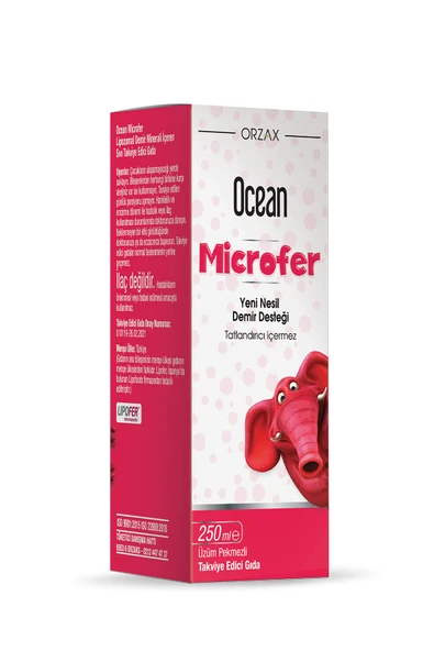 OCEAN MICROFER SURUP 250 ML ürün görseli 1