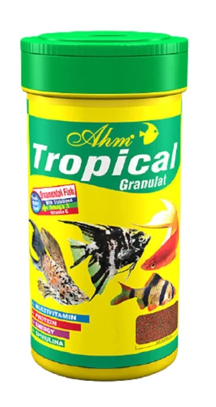 Ahm Tropical Granulat Balık Yemi 250 ml ürün görseli 1