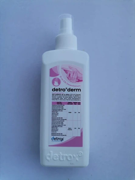 Detroderm 250 mL IPA El Dezenfektanı ürün görseli 1