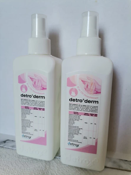 Detroderm 250 mL IPA El Dezenfektanı 2 ADET ürün görseli 1