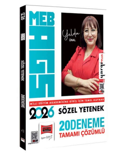 Yargı MEB AGS Sözel Yetenek 20 Deneme Çözümlü ürün görseli 1