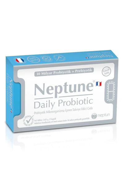 Neptune Daily Probiotic 15 Kapsül ürün görseli 1