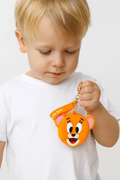 Tom Jerry Silikon Cüzdan Anahtarlık - Resim 4