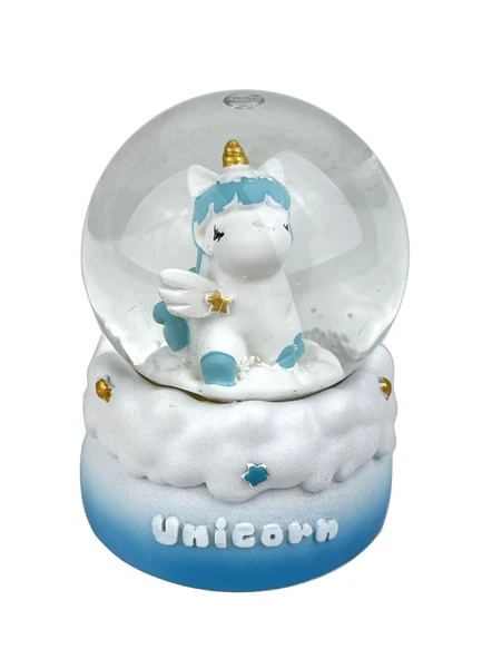 Prenses Unicorn Işıklı Kar Küresi - Resim 2