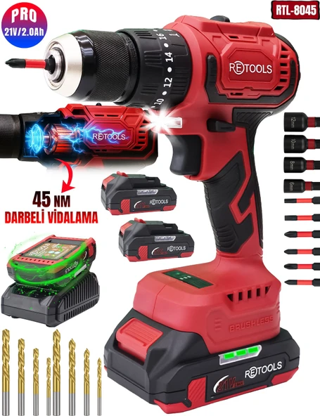 RETOOLS BORDO 45 NM VİDALAMA ürün görseli 1