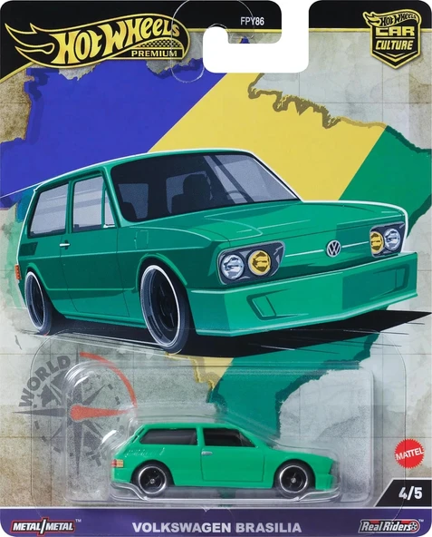 Hot Wheels Premium Car Culture VOLKSWAGEN BRASILIA-HRV82 ürün görseli 1