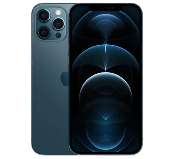 Apple Yenilenmiş iPhone 12 Pro Max 128 GB Mavi Cep Telefonu (12 Ay Garantili) - B Kalite ürün görseli 1