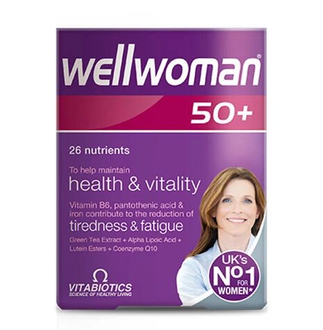 Vitabiotics Wellwoman 50+ Takviye Edici Gıda 30 Tablet ürün görseli 1
