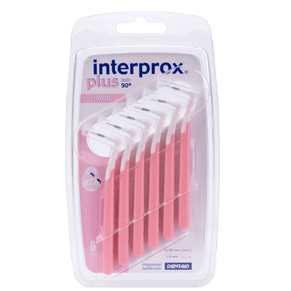 Dentaid INTERPROX Plus 2G Nano Blister 6 Adet - Pembe - N5251471 ürün görseli 1