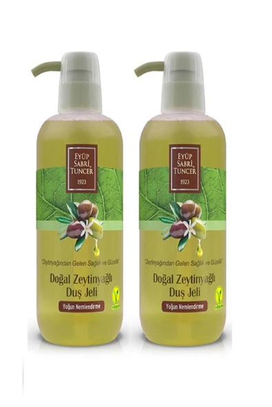 Eyüp Sabri Tuncer Doğal Zeytinyağlı Duş Jeli 600 ml X 2 Adet ürün görseli 1
