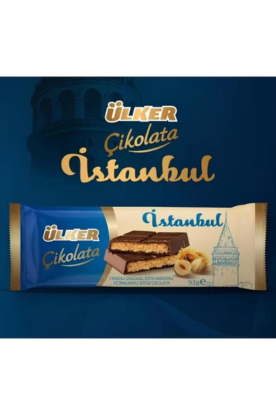 Ülker Çikolata İstanbul Fındıklı Çıtır Kadayıflı 93 G ürün görseli 1