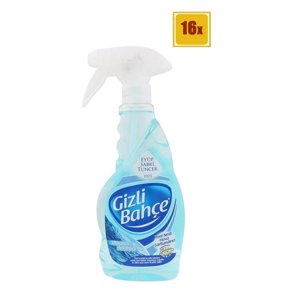 Eyüp Sabri Tuncer Gizli Bahçe Oda Kokusu Okyanus Ferahlığı 500 ml x 16 ürün görseli 1