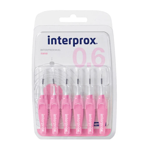 Dentaid INTERPROX 4G Nano Blister 6 Adet- Pembe - N31194 ürün görseli 1