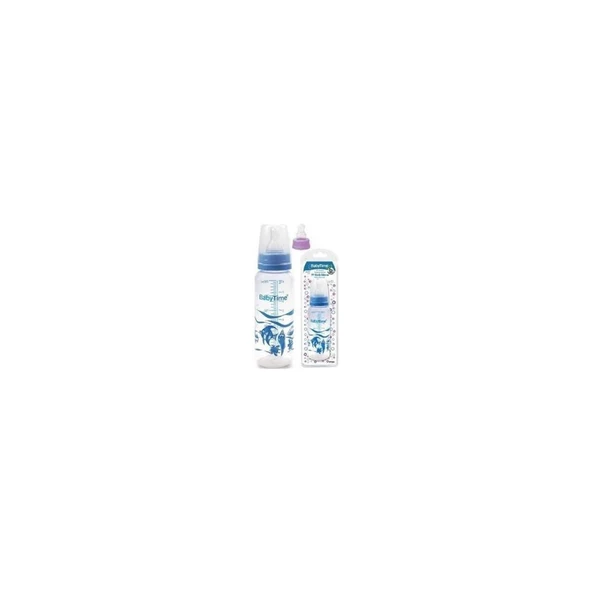 Klasik Silikon Damak Uçlu Pp Biberon - 250 Ml ürün görseli 1