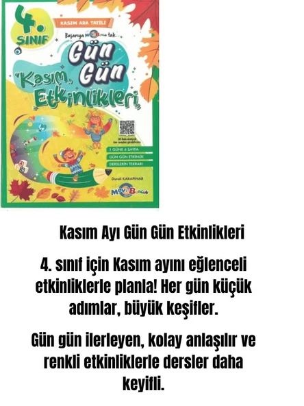 MAVİ BONCUK 4.SINIF GÜN GÜN KASIM ETKİNLİKLERİ!!! ürün görseli 1