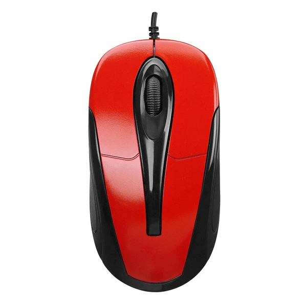 Everest SM-800 Kablolu USB Mouse Kırmızı ürün görseli 1