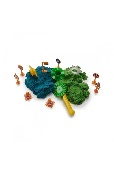 HOTWHEELS MONSTER TRAKS KİNETİK KUM SETİ - Resim 4