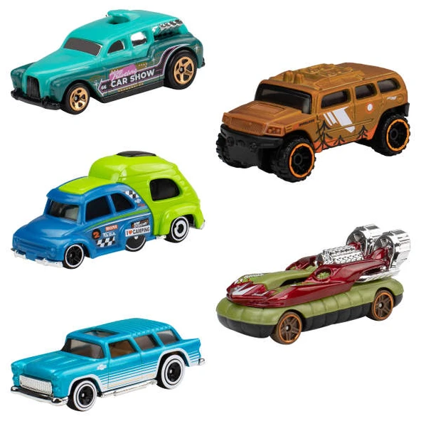 Mattel Hot Wheels Araba Seti 5 Li 1806 JBJ77 ürün görseli 1