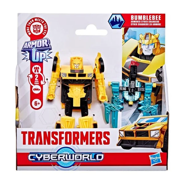 Cyberworld Zırhlı Siber Dönüşen Arabalar G0747 G1045 Bumblebee ürün görseli 1