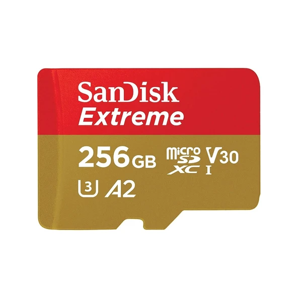 SanDisk SDSQXAV-256G-GN6MN UHS-I U3 A2 V30 256 GB Micro SD Kart ürün görseli 1
