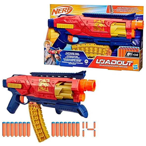 Nerf Loadout Shadowspeed Recon G1759 ürün görseli 1