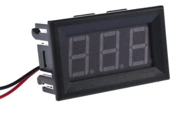 HMD-DC120 Dijital Voltmetre 0-30V ürün görseli 1