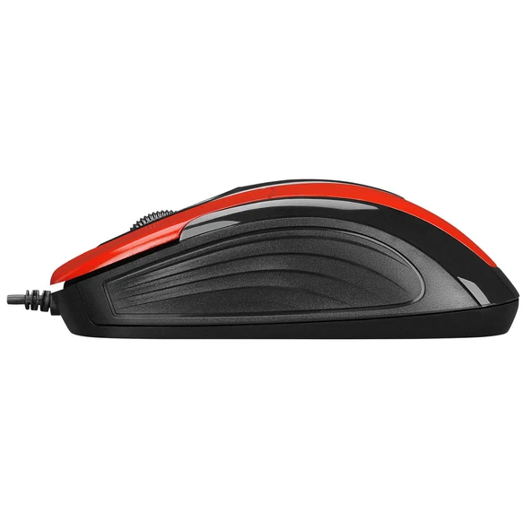 Everest SM-800 Kablolu USB Mouse Kırmızı - Resim 5