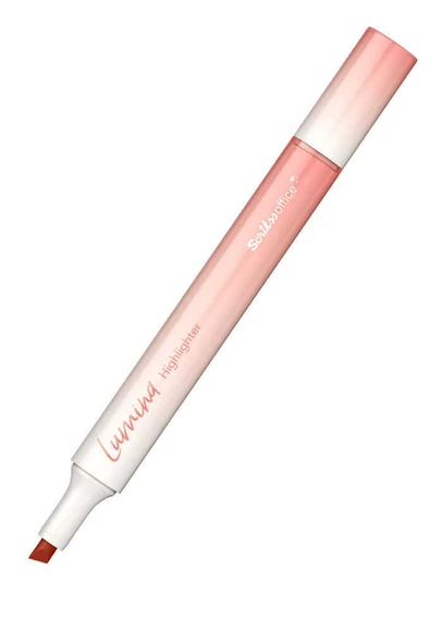 scriks lumina pastel tonlar fosforlu kalem lotus kırmızısı 1 adet ürün görseli 1