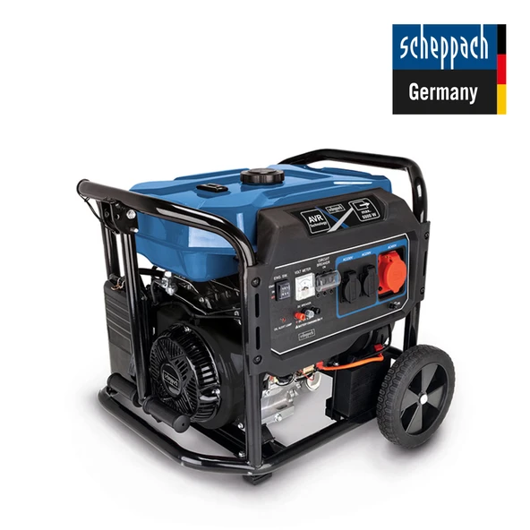 Scheppach SG7100X Benzinli Trifaze Jeneratör 5,5kW - 5906229903 ürün görseli 1