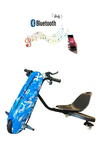 Citymate Drift Car Elektrikli Kaykay Bluetooth Dirift Kar Hoverboard Scooter Ledli Bluetoothlu D03 ürün görseli 1