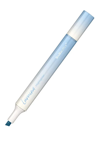 scriks lumina pastel tonlar fosforlu kalem su mavisi 1 adet ürün görseli 1