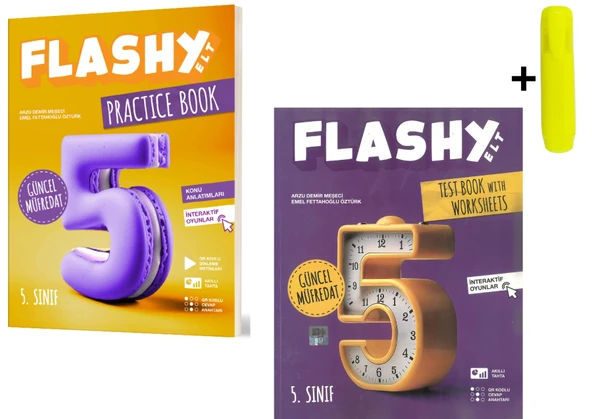 Flashy 5.sınıf Practice Book Ve Test Book Yeni ürün görseli 1
