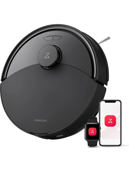 Roborock Q8 Max Pro Siyah Akıllı Robot Süpürge ürün görseli 1