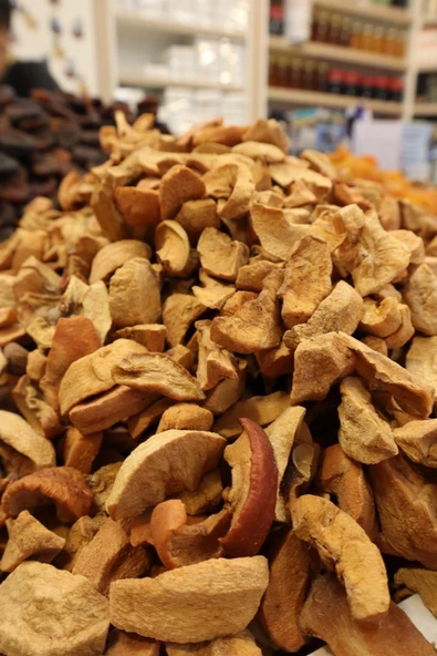 Öz Altın Kayısı Elma Kurusu 1 KG ürün görseli 1