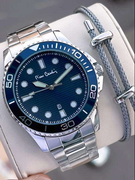 Pierre Cardin Damat Ve Nişan İçin 2 Yıl Garantili 3 Atm Suya Dayanıklı Erkek Kol Saati EK.800311F05 ürün görseli 1