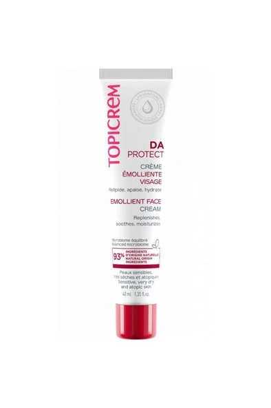 TOPICREM DA Protect Emollient Face Cream 40 ml ürün görseli 1
